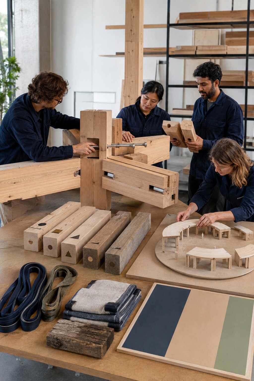 Osaka Expo Big House Root Ring: How the temporary giant structure discusses the next stop of materials editorial image 2
